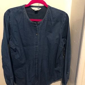 Old Navy Long Sleeve denim button down